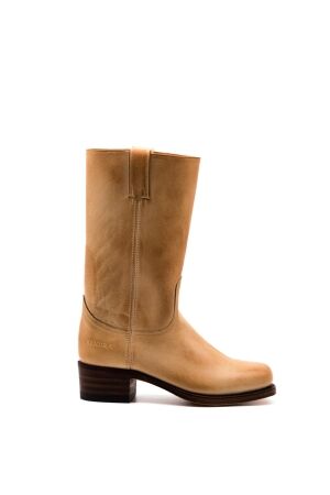 Sendra Boots dames cowboylaarzen crema brass
