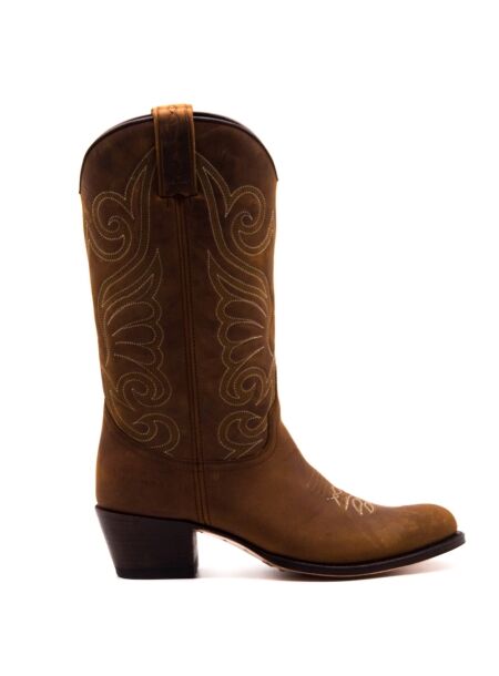 Sendra boots Dames cowboylaarzen cognac