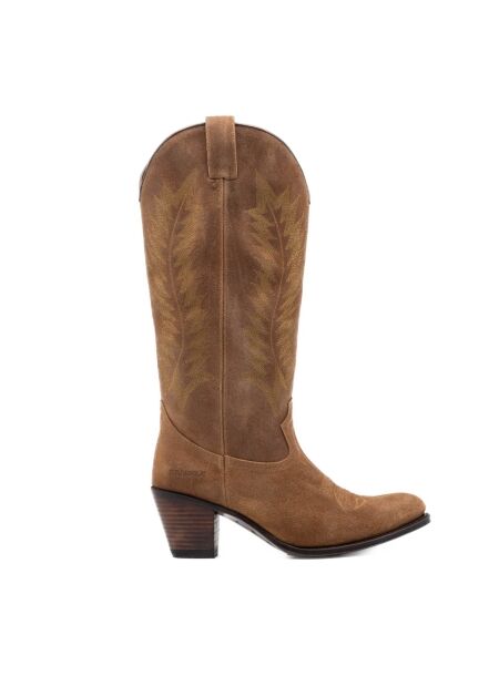 Sendra boots Dames cowboyboots naturel