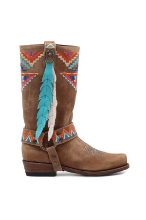 Sendra Boots dames cowboylaarzen naturel
