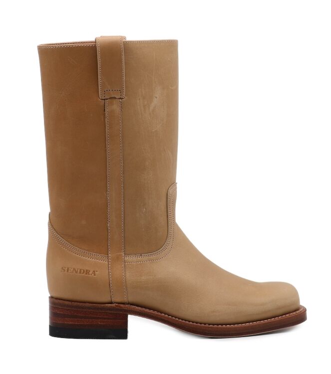 Sendra Boots Sendra Boots dames cowboylaarzen naturel Box Bras Crepe Sendra Dames Cowboy Laarzen in Naturel online kopen