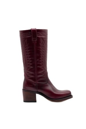 Sendra Boots dames cowboylaarzen donker rood