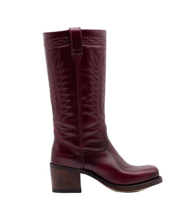 Sendra Boots Sendra Boots dames cowboylaarzen donker rood AJAX C-Whine Sendra Boots dames cowboylaarzen donker rood 25 rood donker bordeaux Direct leverbaar uit de webshop van www.taft.nl/
