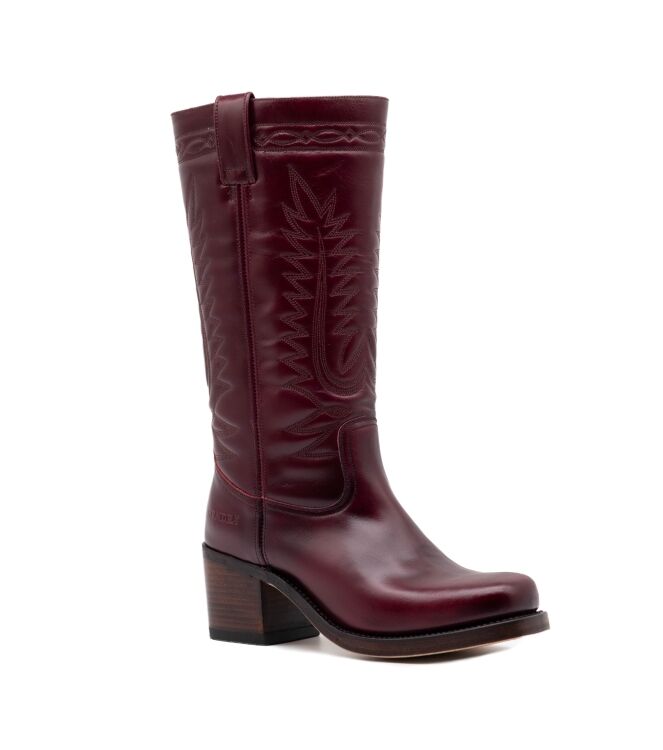 Sendra Boots Sendra Boots dames cowboylaarzen donker rood AJAX C-Whine Sendra Boots dames cowboylaarzen donker rood 25 rood donker bordeaux Direct leverbaar uit de webshop van www.taft.nl/