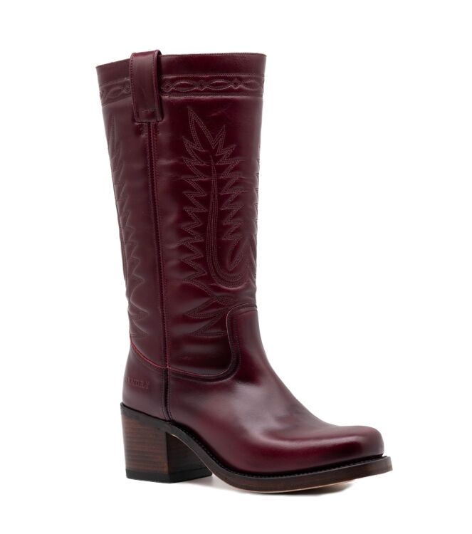 Sendra Boots Sendra Boots dames cowboylaarzen donker rood AJAX C-Whine Sendra Boots dames cowboylaarzen donker rood 25 rood donker bordeaux Direct leverbaar uit de webshop van www.taft.nl/
