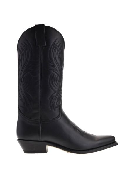 Sendra boots Dames cowbylaarzen op hak zwart