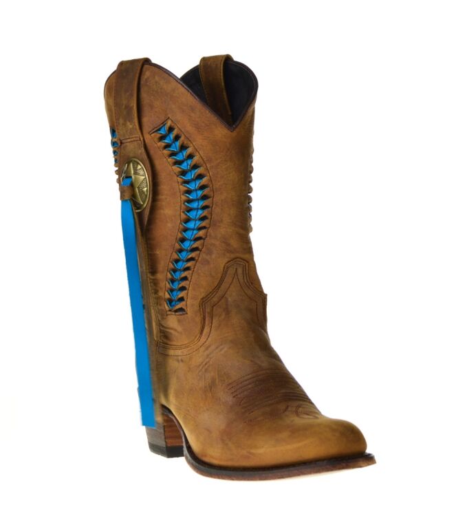 Sendra Dames Cowboy Laarzen in Naturel online kopen 