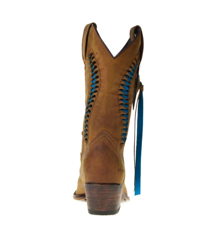 Sendra Dames Cowboy Laarzen in Naturel online kopen 