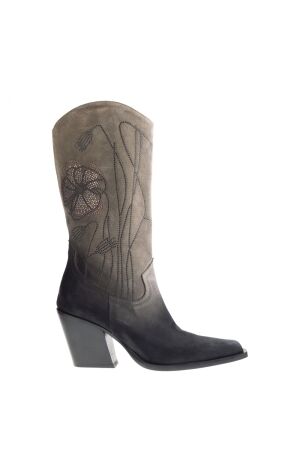 Fruit dames cowboyslaazen sand zwart