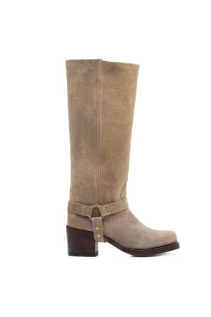sendra boots dames cowboylaarzen beige