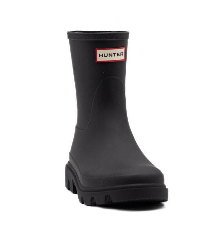 Hunter Hunter dames regenlaarzen rubberzolen z Black Hunter Dames Regen Laarzen in Zwart online kopen