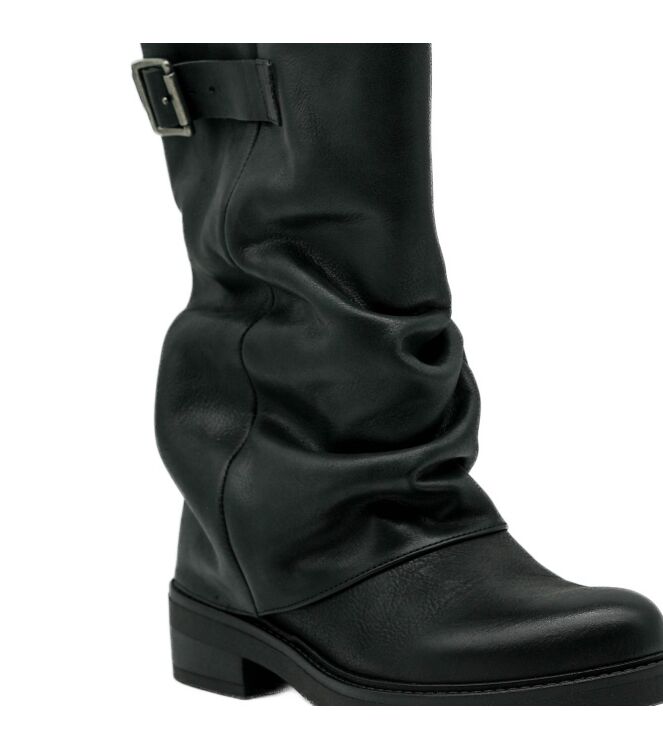Gisel Moire Gisel Moire dames laarzen zwart Tex Nero Gisel Moire dames laarzen zwart 11 zwart leer Direct leverbaar uit de webshop van www.taft.nl/