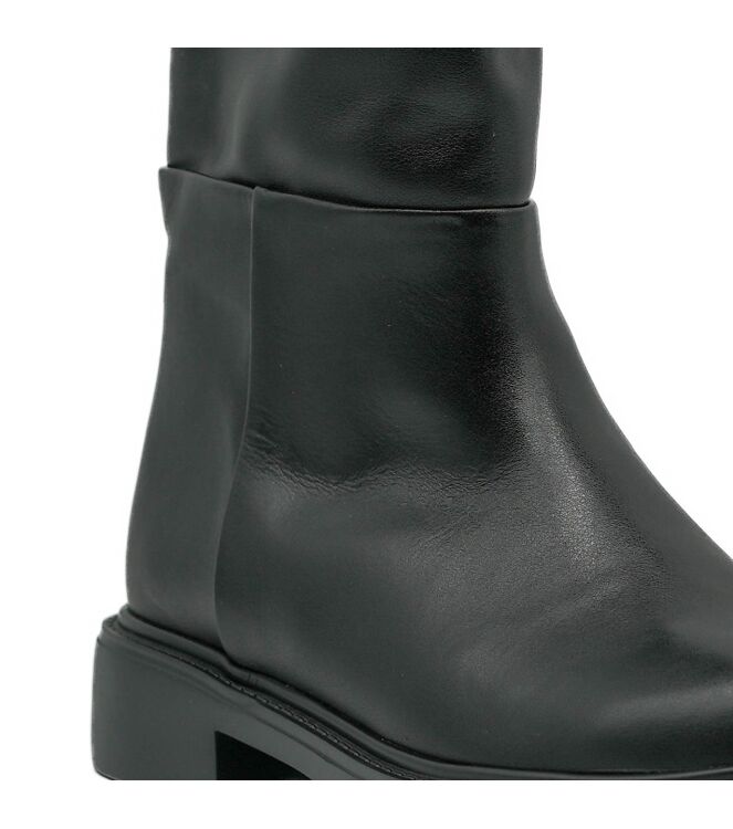 Dansi Dansi danes laarzen zwart Napa Negro Dansi danes laarzen zwart 11 zwart leer Direct leverbaar uit de webshop van www.taft.nl/
