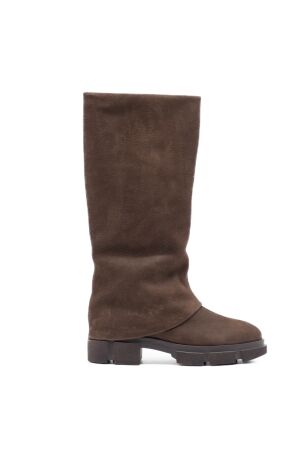 Copenhagen Studios dames laarzen met kap bruin