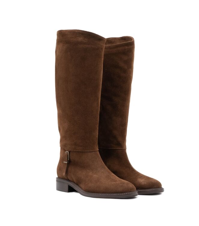 Julie Dee dames laarzen bruin suede 62 bruin suede/nubuck Direct leverbaar uit de webshop van www.taft.nl/