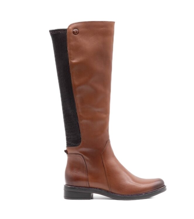 caprice caprice dames laarzen cognac Cognac Combi caprice  Dames Laarzen Cognac