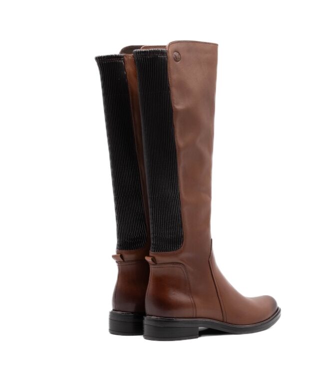 caprice caprice dames laarzen cognac Cognac Combi caprice  Dames Laarzen Cognac