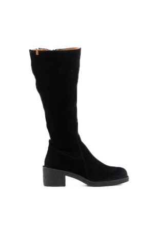 el naturalista  dames laarzen op hak zwart