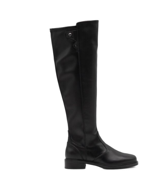 NeroGiardini NeroGiardini dames laarzen rubberzool zwart Guanto Nero Nero Giardini Dames laarzen in Zwart online kopen