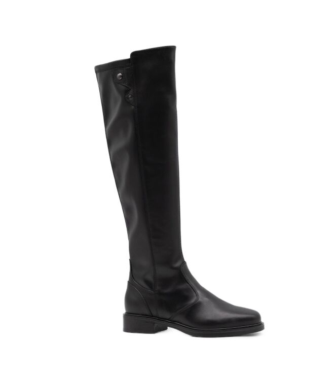 NeroGiardini NeroGiardini dames laarzen rubberzool zwart Guanto Nero Nero Giardini Dames laarzen in Zwart online kopen