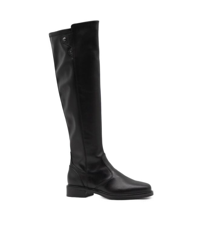 NeroGiardini NeroGiardini dames laarzen rubberzool zwart Guanto Nero Nero Giardini Dames laarzen in Zwart online kopen