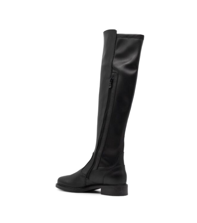 NeroGiardini NeroGiardini dames laarzen rubberzool zwart Guanto Nero Nero Giardini Dames laarzen in Zwart online kopen