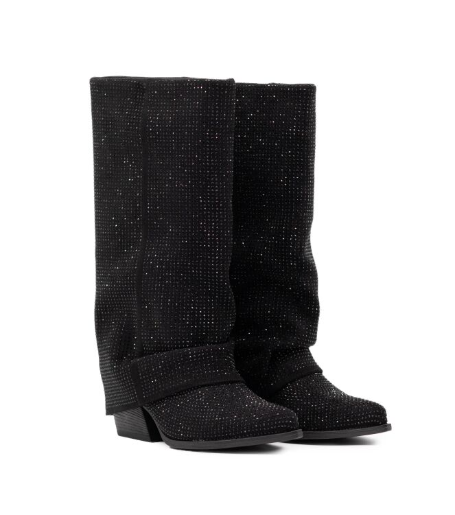 Posh By Poelman Dames laarzen in Zwart online kopen
