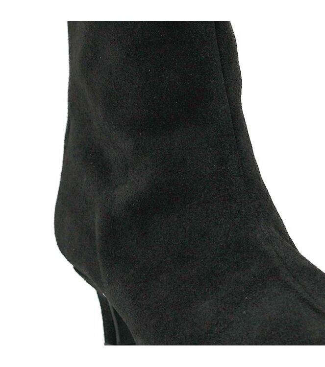 Dansi Dansi dames laarzen zwart Basket Negro Dansi dames laarzen zwart 12 zwart suede/nubuck Direct leverbaar uit de webshop van www.taft.nl/