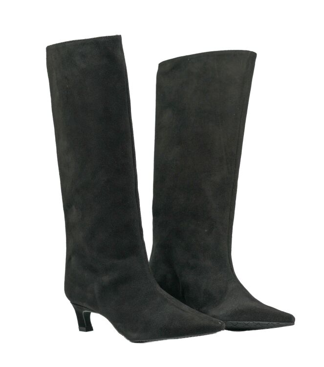 Dansi Dansi dames laarzen zwart Basket Negro Dansi dames laarzen zwart 12 zwart suede/nubuck Direct leverbaar uit de webshop van www.taft.nl/