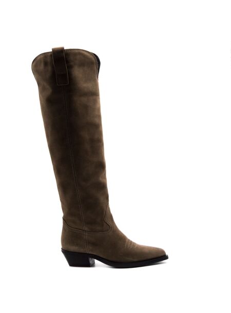 Carmens Dames laarzen grijs suede