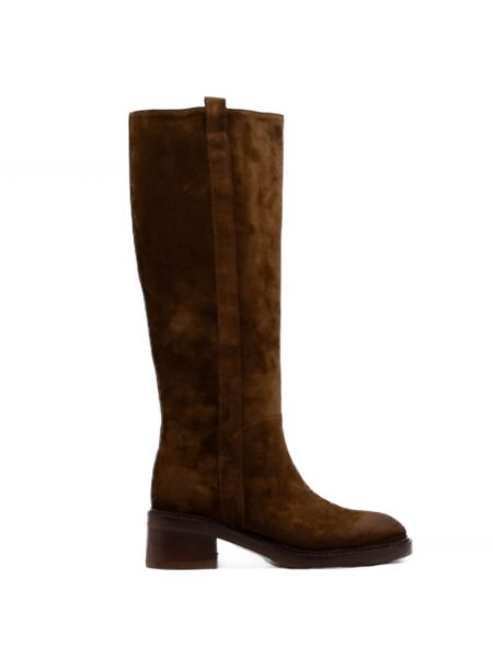Rossano bisconti Dames laarzen bruin suede