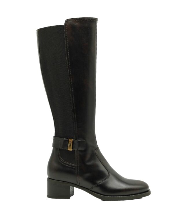 NeroGiardini NeroGiardini dames laarzen bruin Manolete Col Caffe NeroGiardini laarzen in Bruin online kopen