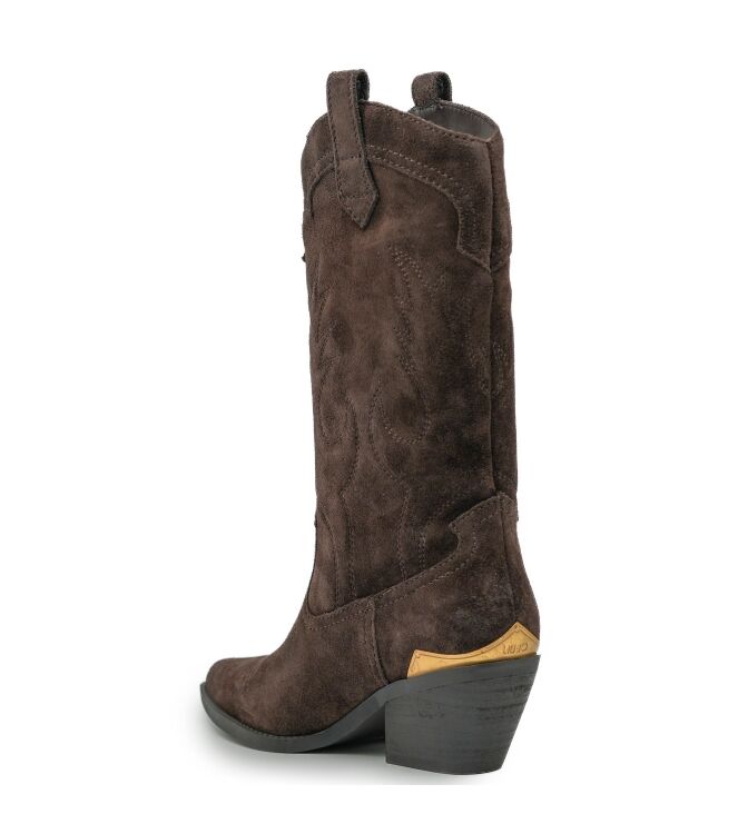 Liu Jo Liu Jo dames laarzen bruin Moka S3365 Liu Jo dames laarzen bruin 62 bruin suede/nubuck Direct leverbaar uit de webshop van www.taft.nl/