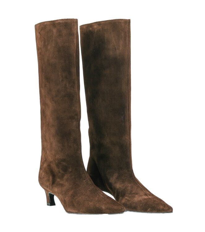 Dansi Dansi dames laarzen bruin Basket Chocolade Dansi dames laarzen bruin 62 bruin suede/nubuck Direct leverbaar uit de webshop van www.taft.nl/
