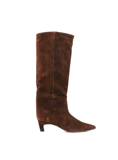 Angel alarcon Dames laarzen bruin suede
