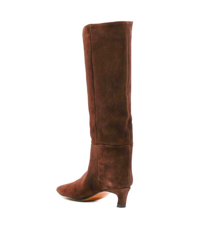 Angel Alarcon Angel Alarcon dames laarzen bruin suede Cow Suede Wenge Angel Alarcon Dames Laarzen Bruin Suede