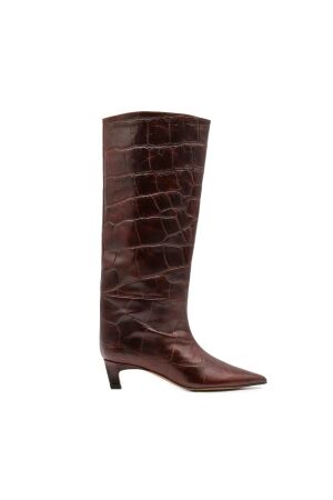 Angel Alarcon dames laarzen bruin croco