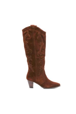 La Strada dames laarzen bruin suede