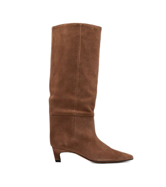 Angel Alarcon Angel Alarcon dames laarzen naturel suede Cow Suede Tufo Angel Alarcon Dames Laarzen Naturel Suede