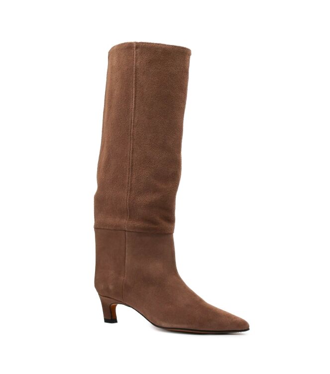 Angel Alarcon Angel Alarcon dames laarzen naturel suede Cow Suede Tufo Angel Alarcon Dames Laarzen Naturel Suede