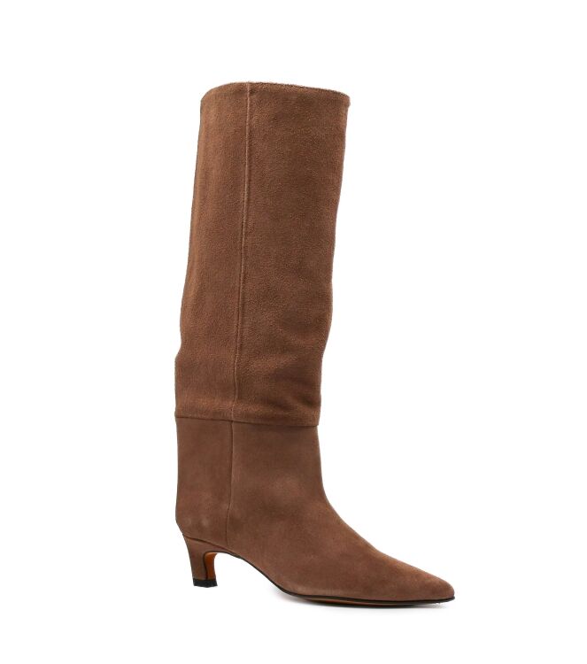 Angel Alarcon Angel Alarcon dames laarzen naturel suede Cow Suede Tufo Angel Alarcon Dames Laarzen Naturel Suede