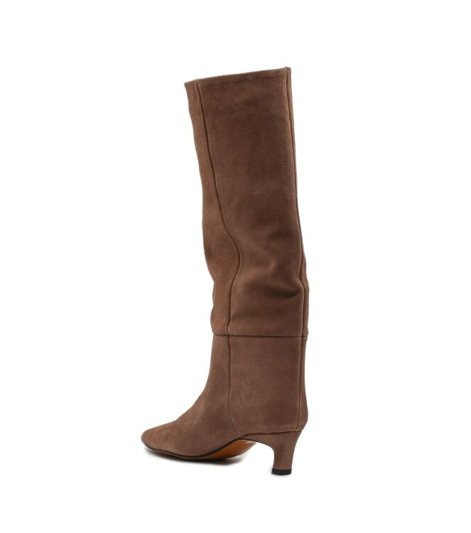 Angel Alarcon Angel Alarcon dames laarzen naturel suede Cow Suede Tufo Angel Alarcon Dames Laarzen Naturel Suede