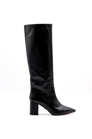 Dansi dames laarzen op hak zwart