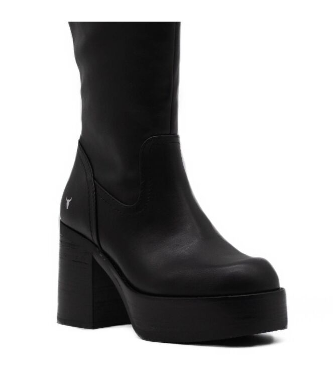 Windsor Smith Windsor Smith dames laarzen zwart Black Winds or Smith Dames laarzen in Zwart online kopen