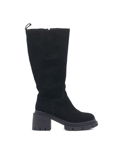 Life nyc Dames laarzen zwart suede