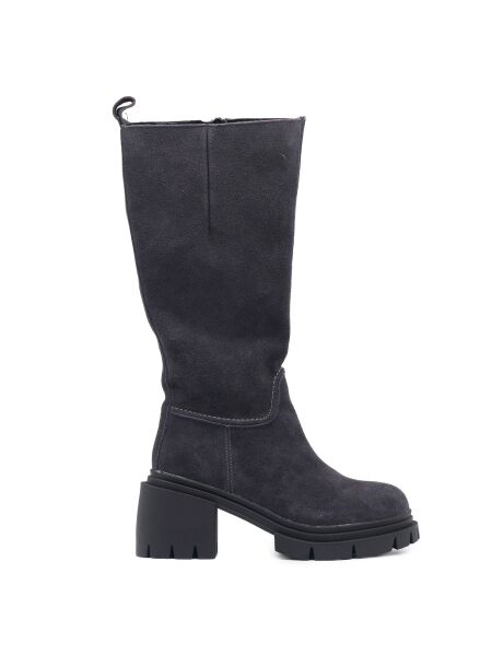 Life nyc Dames laarzen grijs suede
