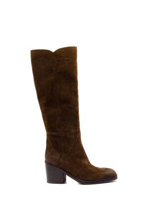 Nova dames laarzen bruin suede