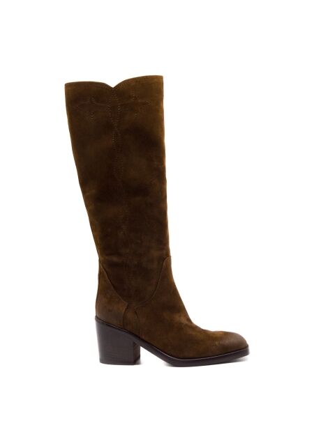 Nova Nova High Heel Boots Brown for Woman 