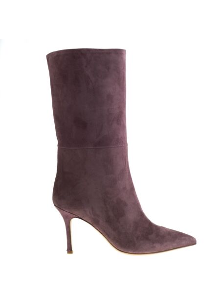  Dames laarzen lila suede