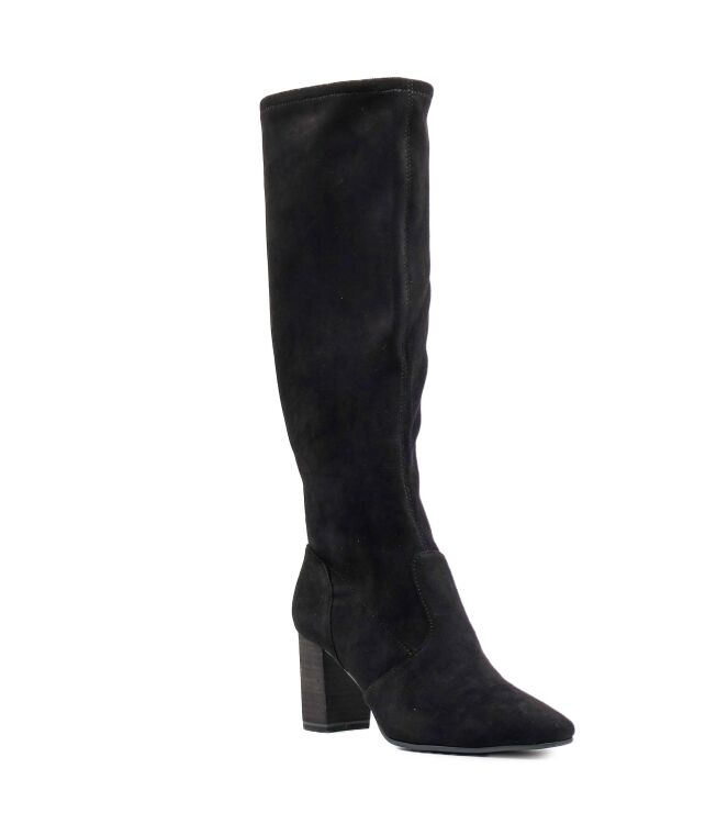 Caprice Caprice dames laarzen zwart Black Stretch Caprice Dames Hoge Laarzen in Zwart online kopen